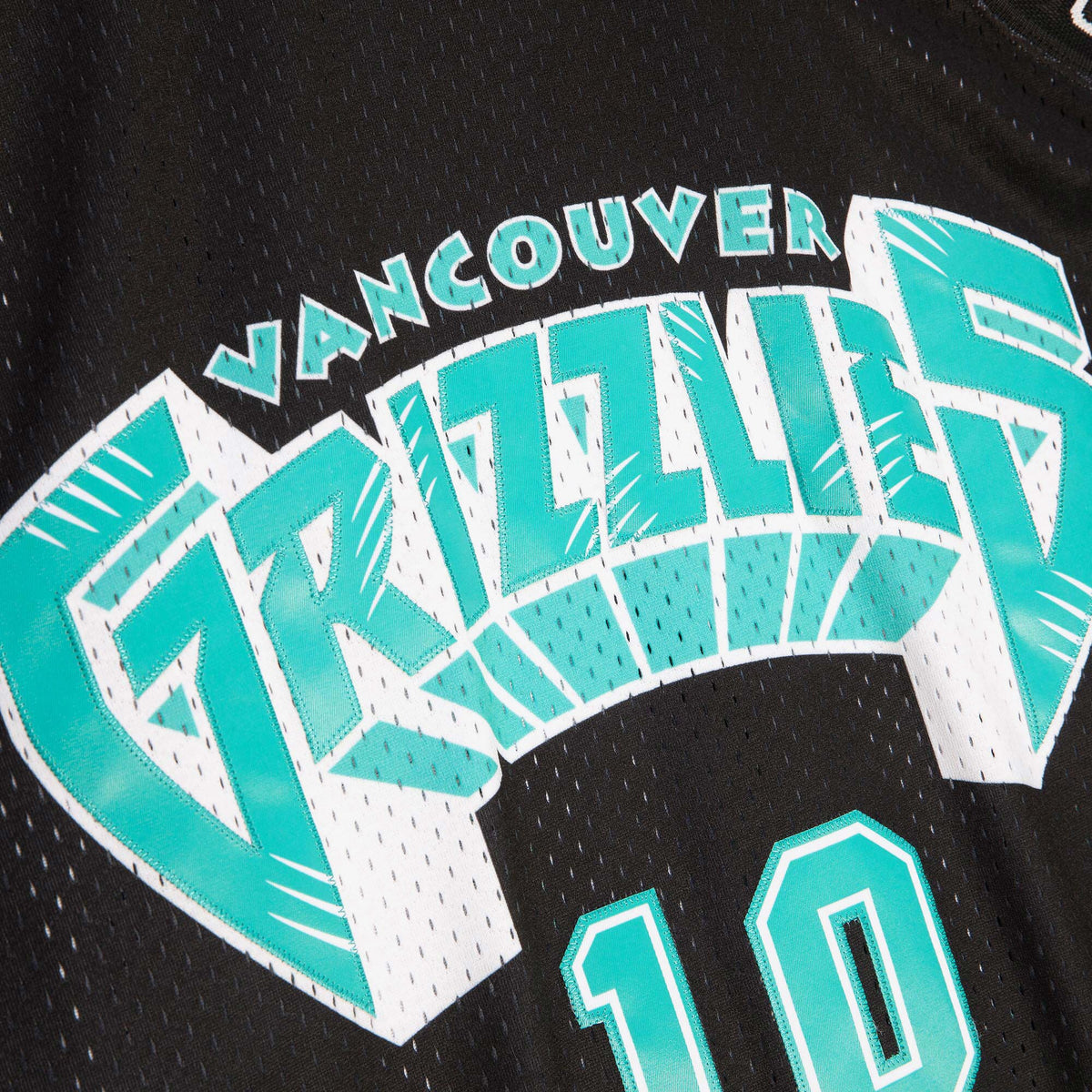 Vancouver Grizzlies Mitchell & Ness Mike Bibby 1998 Team Color Swingman Jersey - Black