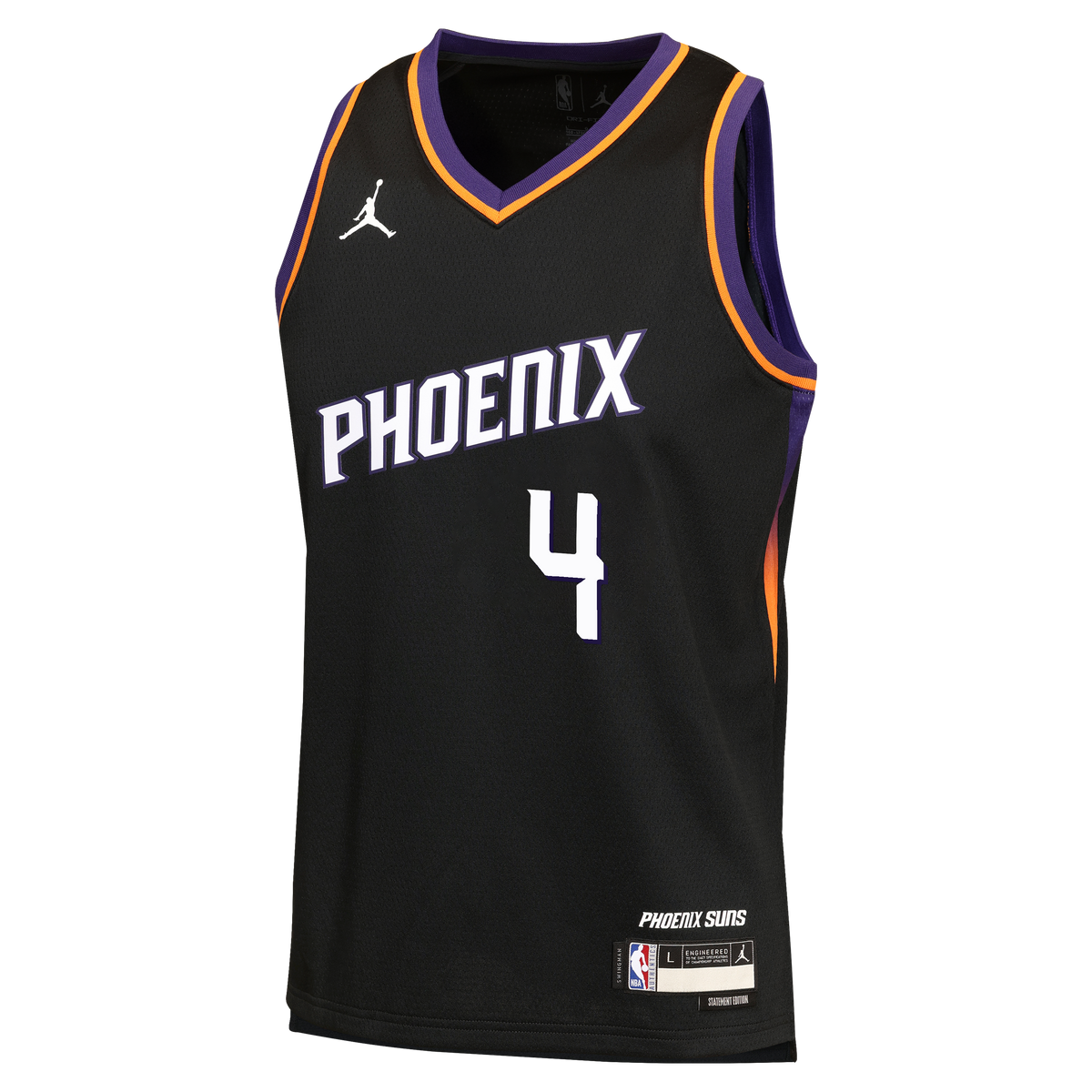 Phoenix Suns Jordan Brand Statement Edition Jersey - Black - Jalen Green - Youth