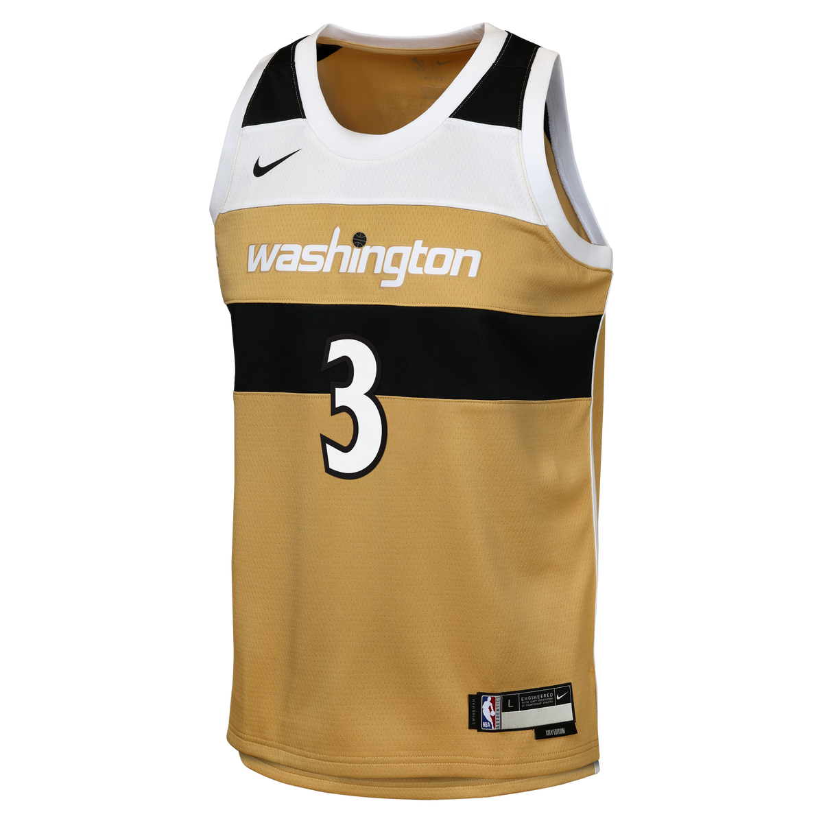 Washington Wizards 2025/26 Nike City Edition Swingman Jersey - Tan - Trae Young - Youth