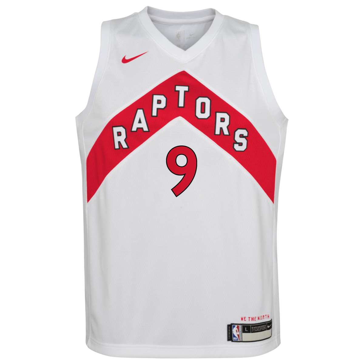 Toronto Raptors Nike Association Edition Swingman Jersey - White - RJ Barrett - Youth